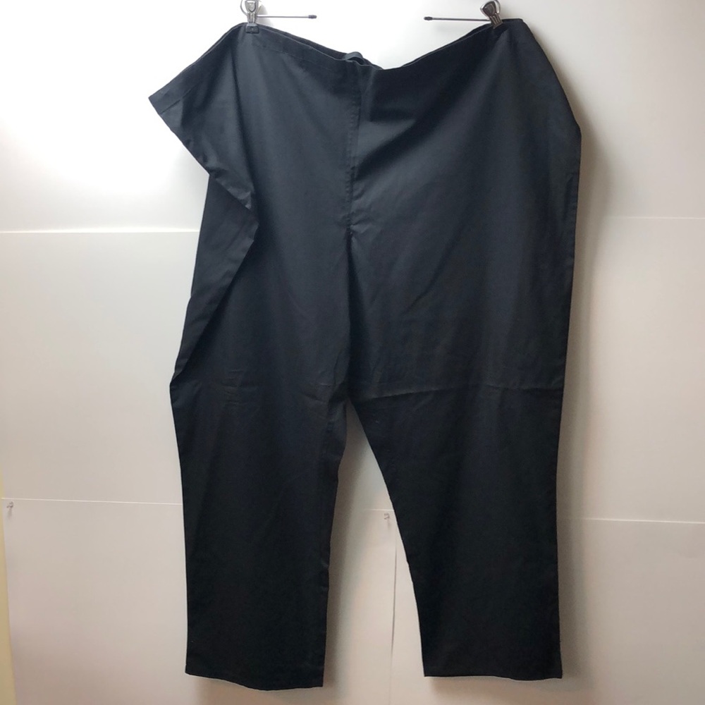 Nurse Scrub pants size 3X black plus size new - Picture 1 of 5